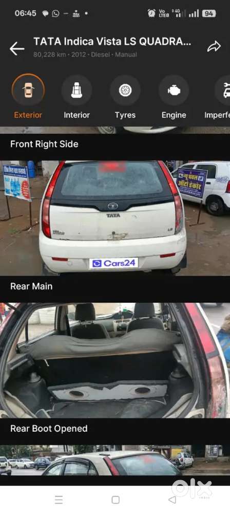 Tata Indica Vista 2013 Diesel 82000 Km Driven