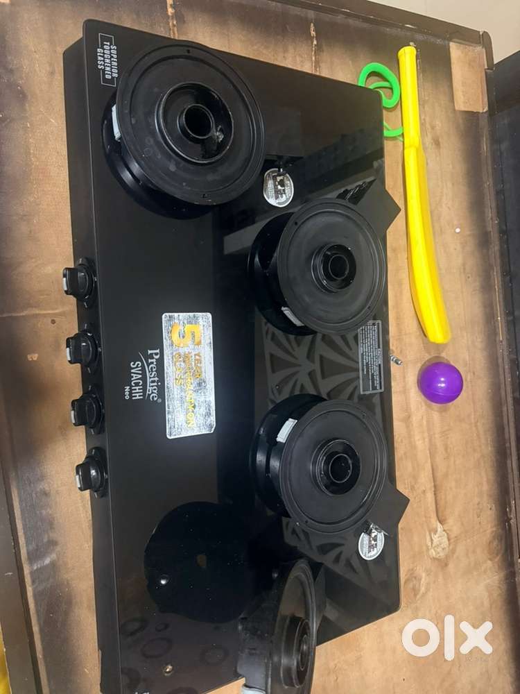 Gas stove with 4 burner