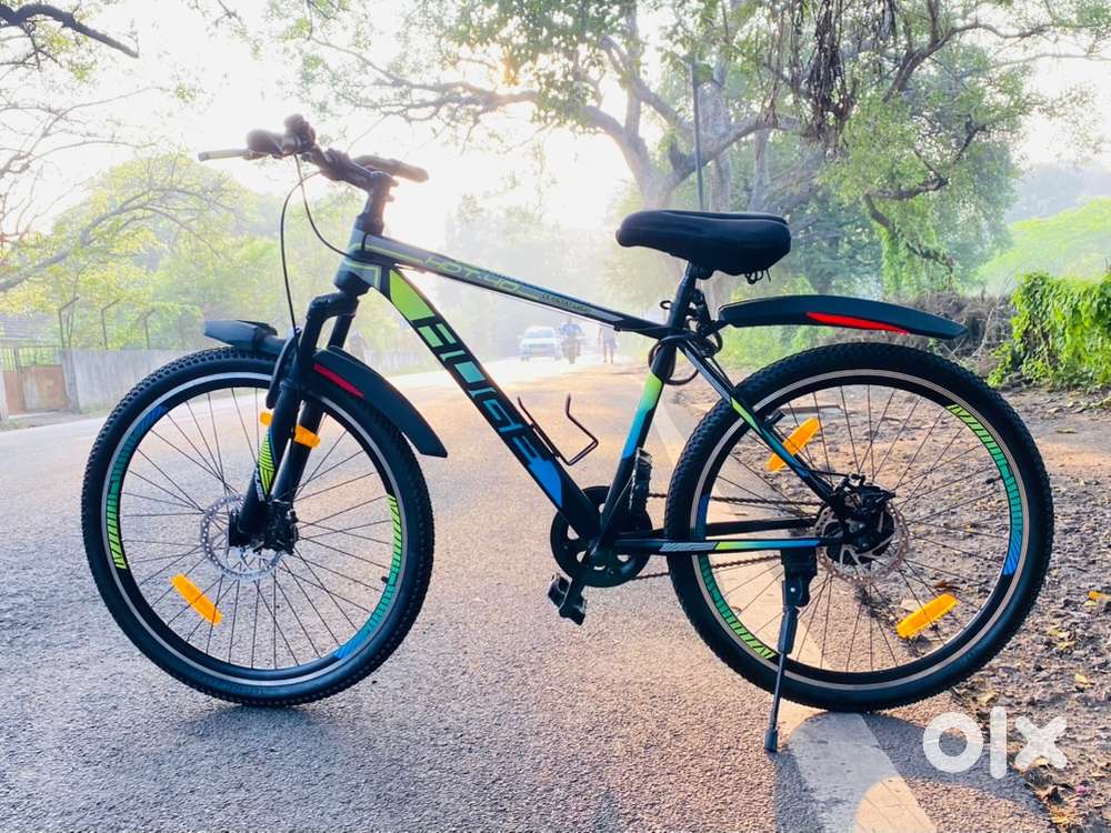 Disc Brake Huge Hdt 17 Bicycle Matte Black Orange Huge HDT 69 FS