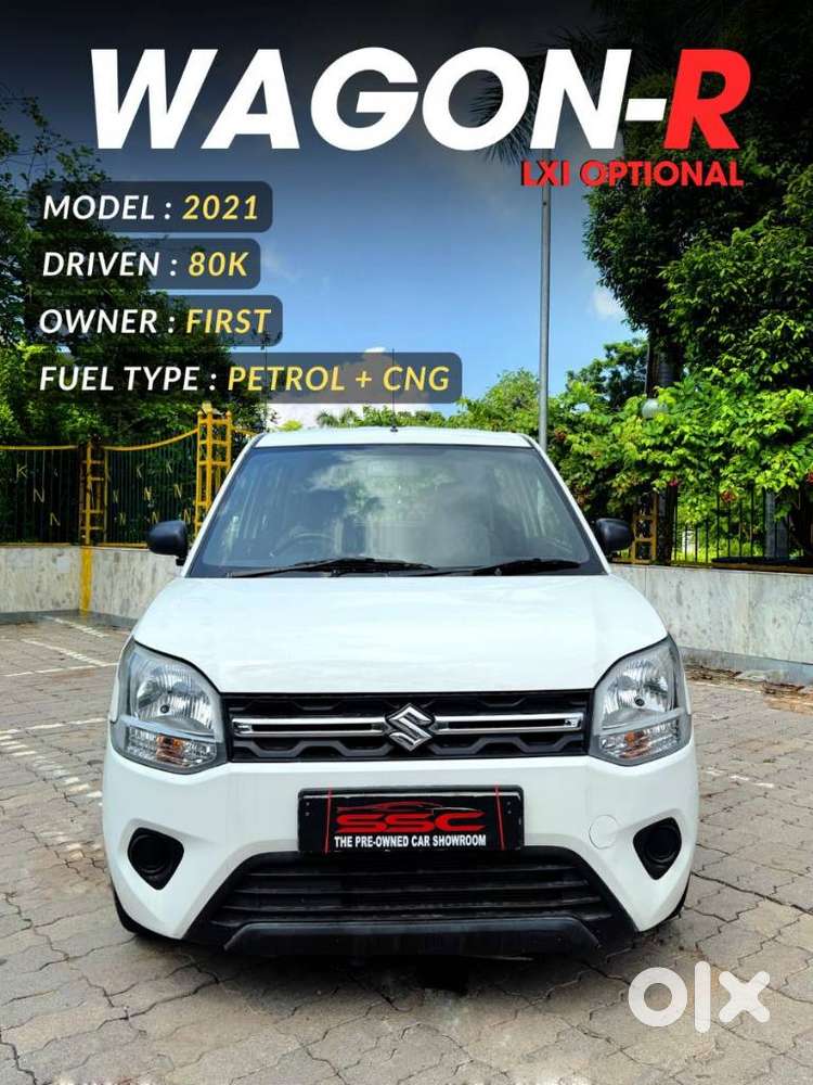 Maruti Suzuki Wagon R Cng Lxi, 2021, Cng & Hybrids