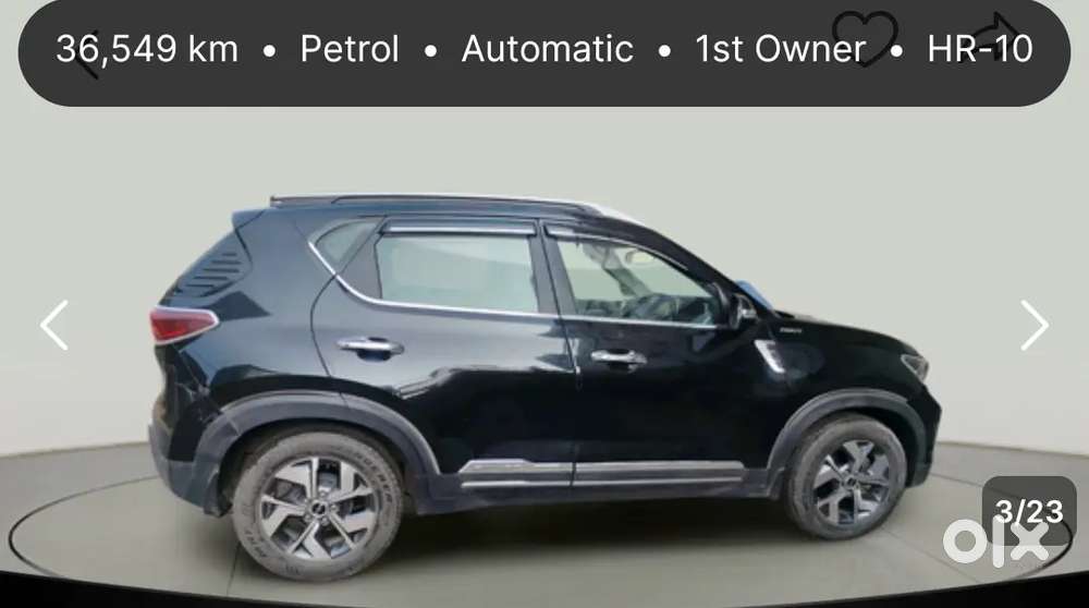 Kia Sonet 2023 Petrol Automatic 40000 Km Driven University Professor