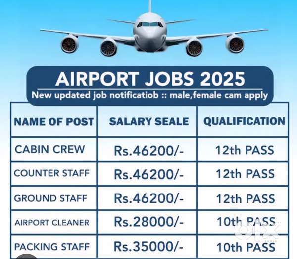 Direct hiring for airport jobs