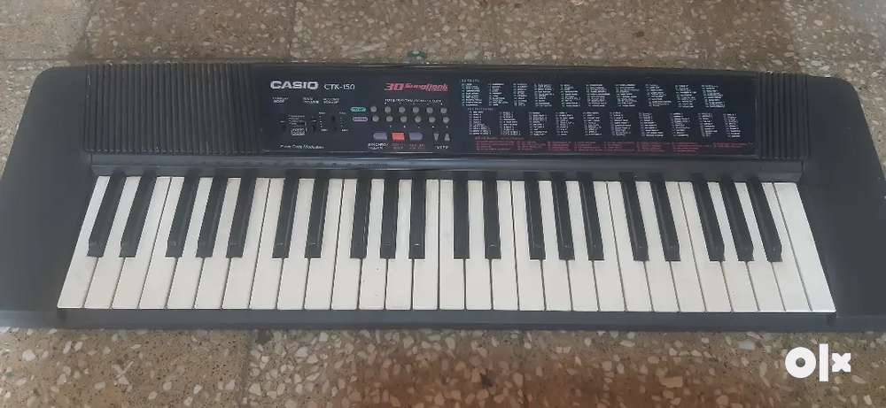 Casio ctk 150 piano keyboard 0rgan adapter. Indian tones Musical Instruments 1764252511