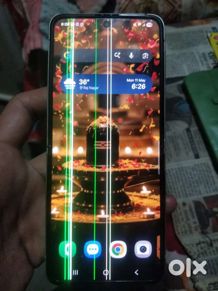 Samsung Galaxy Z Flip 3 5G 8/128 GB PC Parts (Good Condition