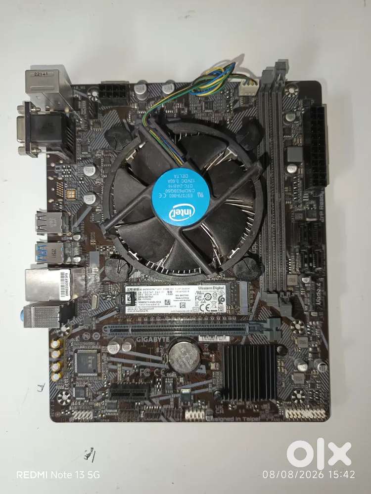 i3 10th generation processor with gigabyte h410 motherboard