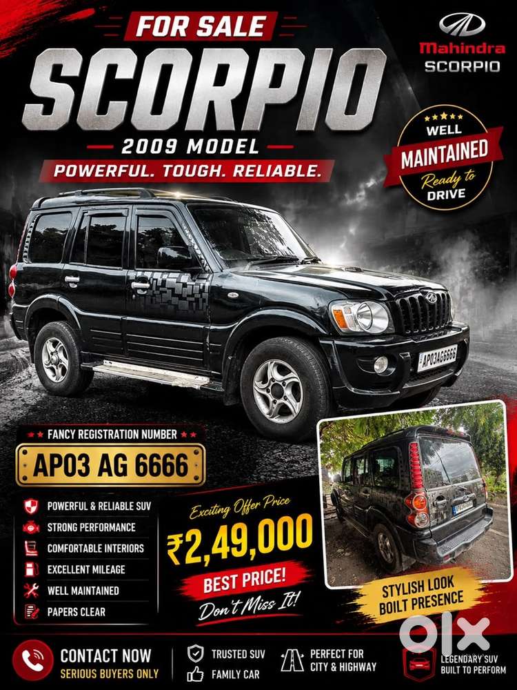 Mahindra Scorpio 2009 Diesel Classic