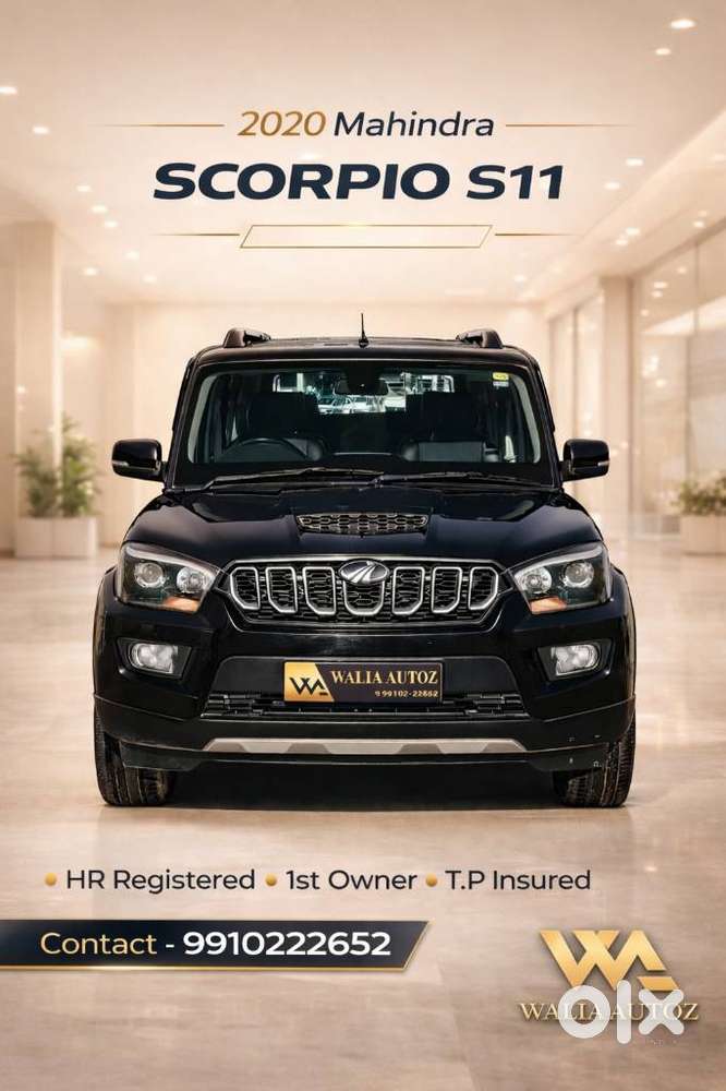 Mahindra Scorpio S11, 2020, Diesel