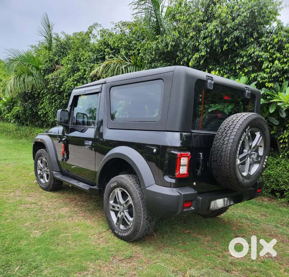 Mahindra Thar 2025 Next To Showroom