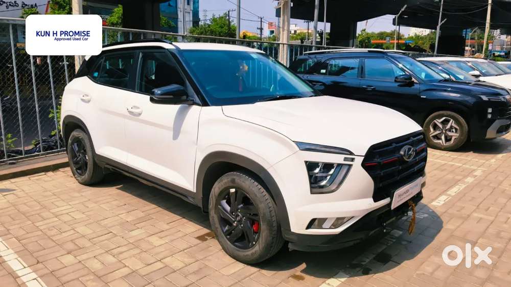 Hyundai Creta 1.5 S Plus Knight Petrol, 2023, Petrol