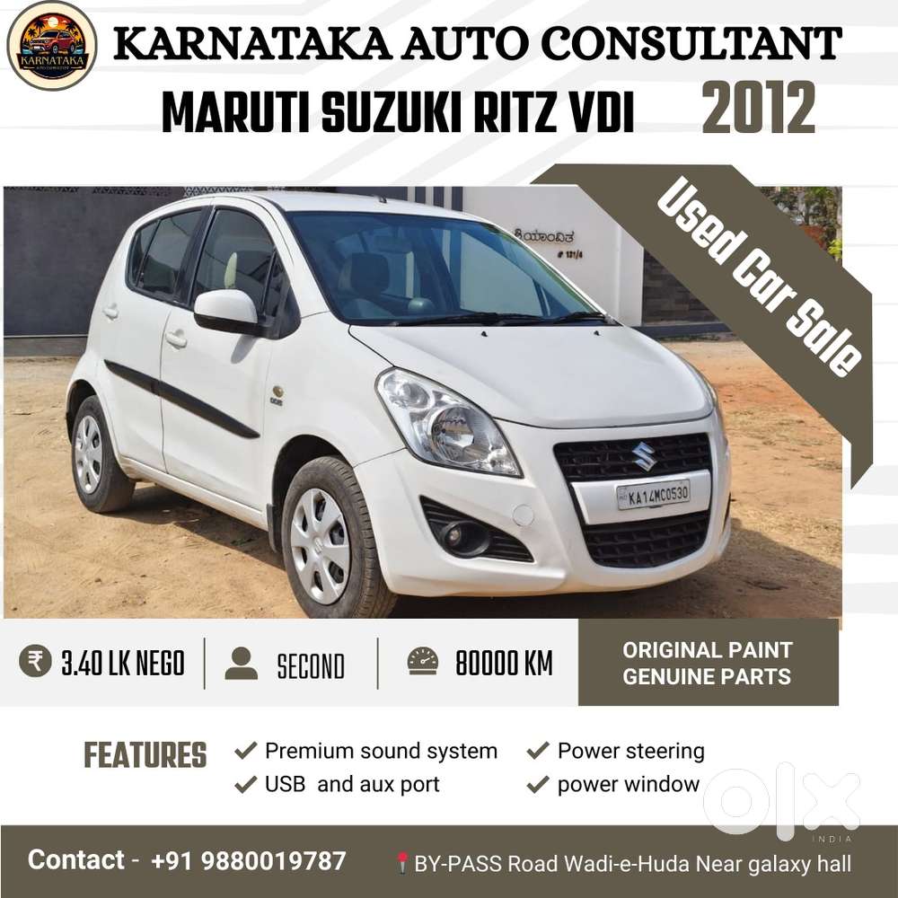 Maruti Suzuki Ritz Vdi, 2012, Diesel