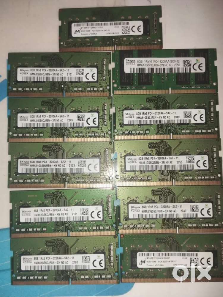Spot cash buying used pc processor i3 i5 i7 i9 ram ddr4 or ddr5 buying