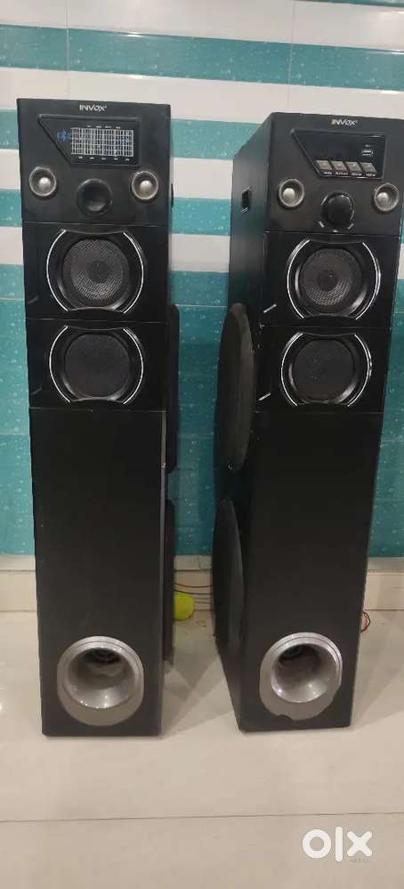 Home theatre 10 inchi ke char subwoofer