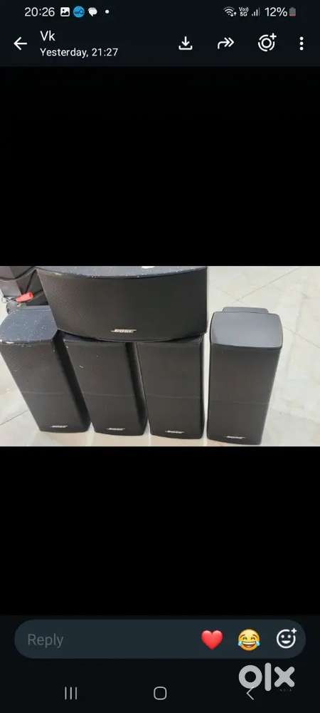 Bose cinemate 520 - 5.1 with Bluetooth