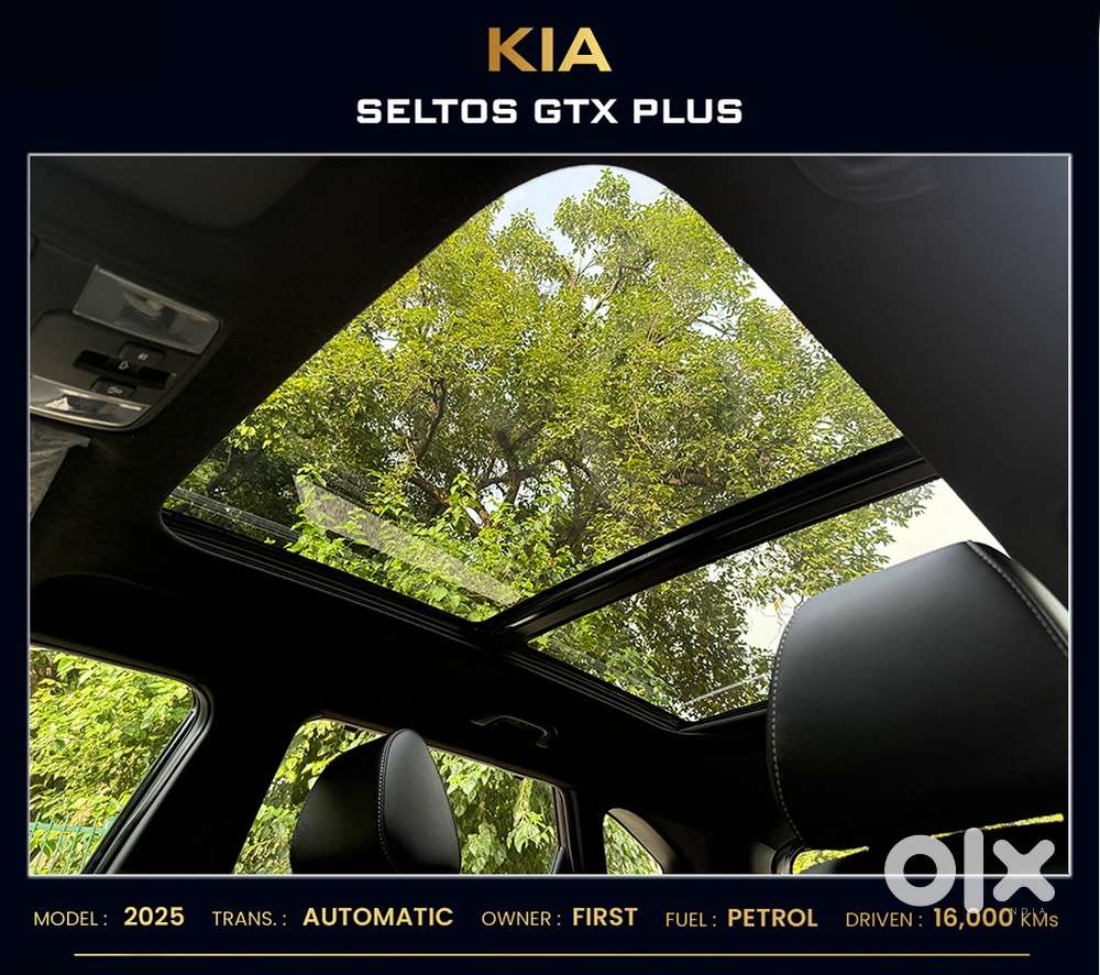 Kia Seltos Gtx Plus 1.5 Turbo Petrol Dct, 2025, Petrol