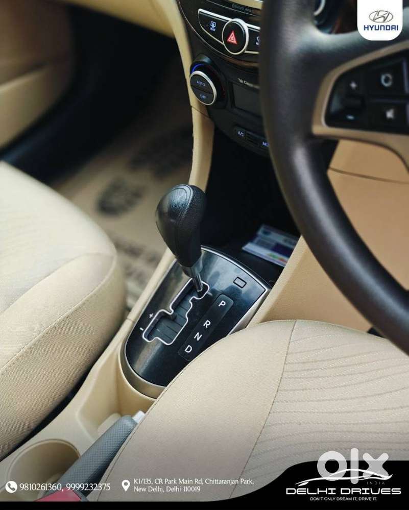 Hyundai Verna Vtvt 1.6 At Sx Option, 2015, Petrol