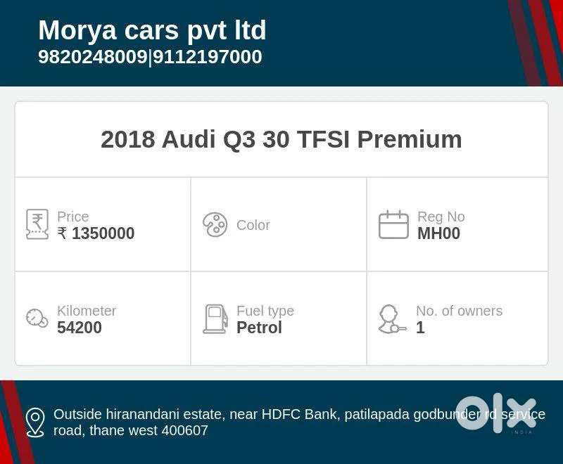 Audi Q3 1.4 30 Tfsi Premium, 2018, Petrol