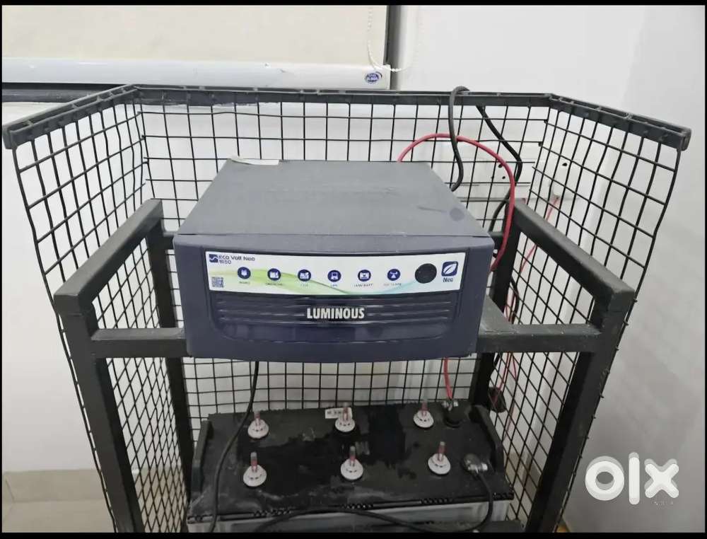 Luminous Inverter Setup (1050 / 1250) + 2x 150Ah RedCharge Batteries +