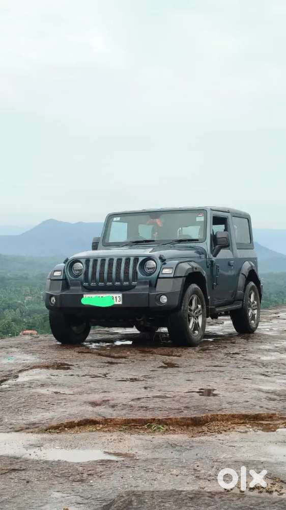 Well Maintained Thar Diesel Model ,ocranic Green Colour