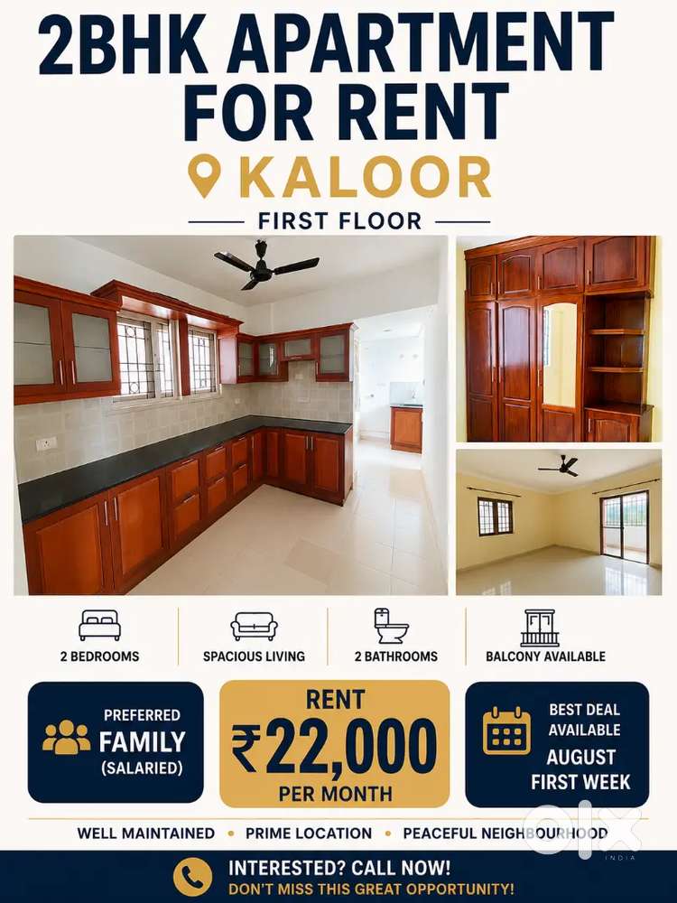 2BHK in Kacheripady