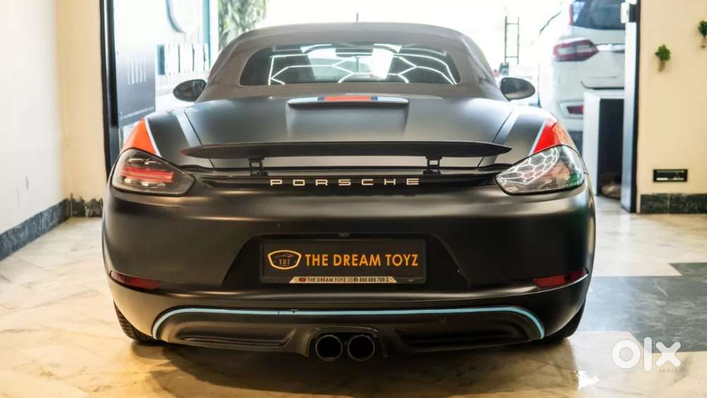 Porsche 718, 2017, Petrol