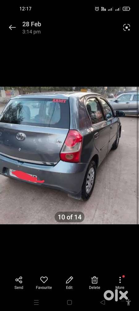 All Maintained Family Car Etios Liva Gd 2017 Model Diesal