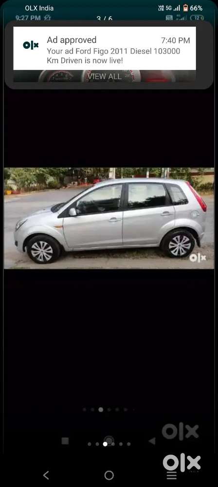 Ford Figo 2011 Diesel 103000 Km Driven