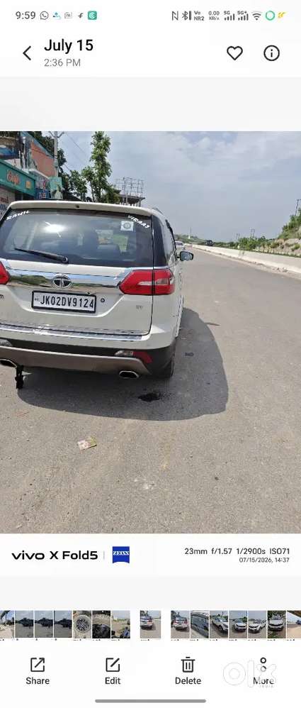 Tata Hexa 2.2 Xt 2017