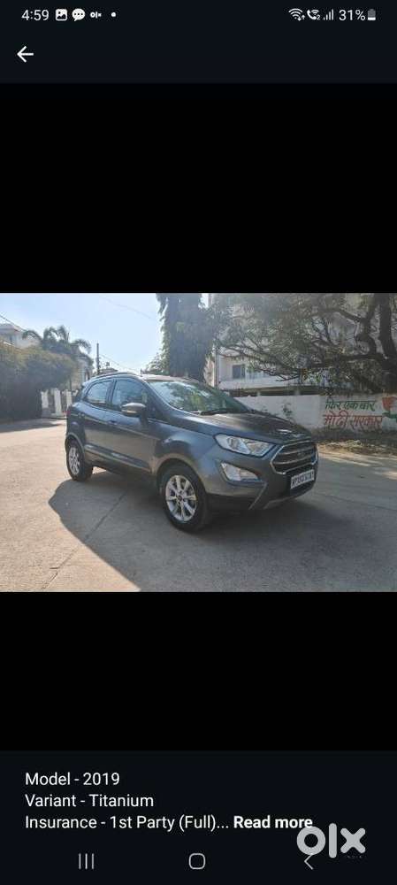 Ford Ecosport 1.5 Diesel Titanium, 2019, Diesel
