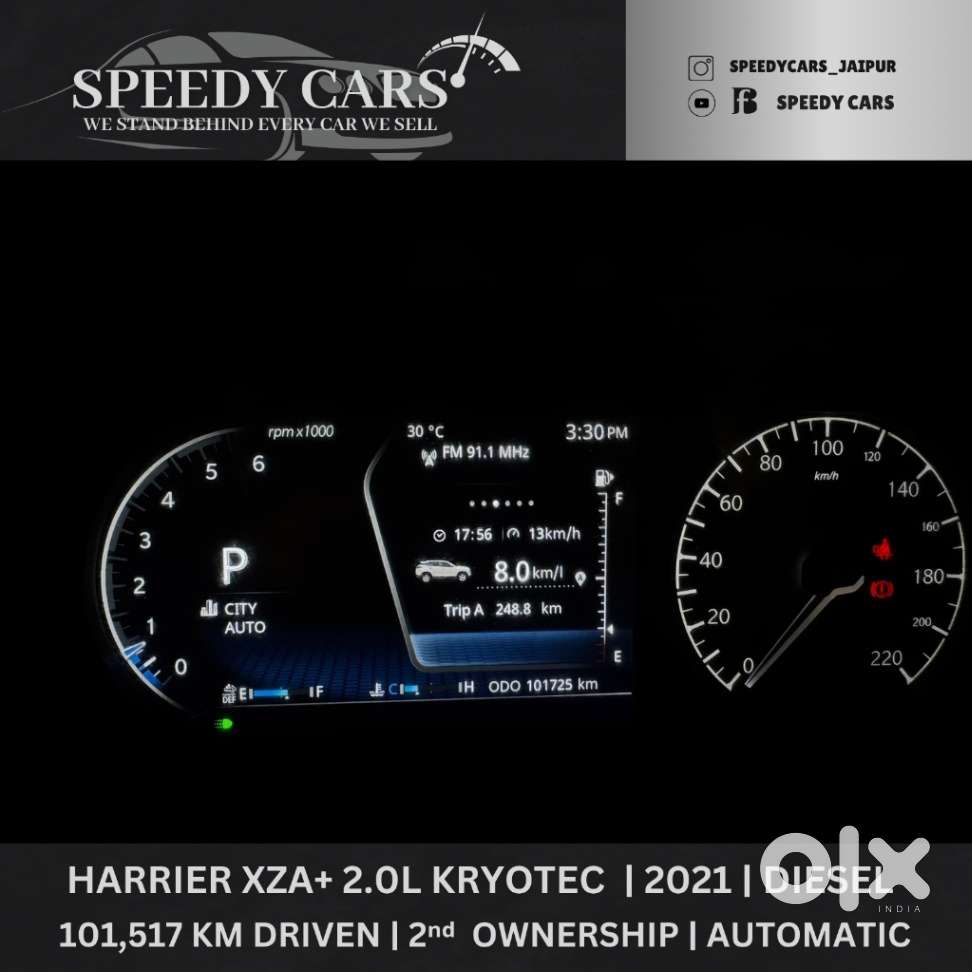 Tata Harrier Xza Plus At, 2021, Diesel