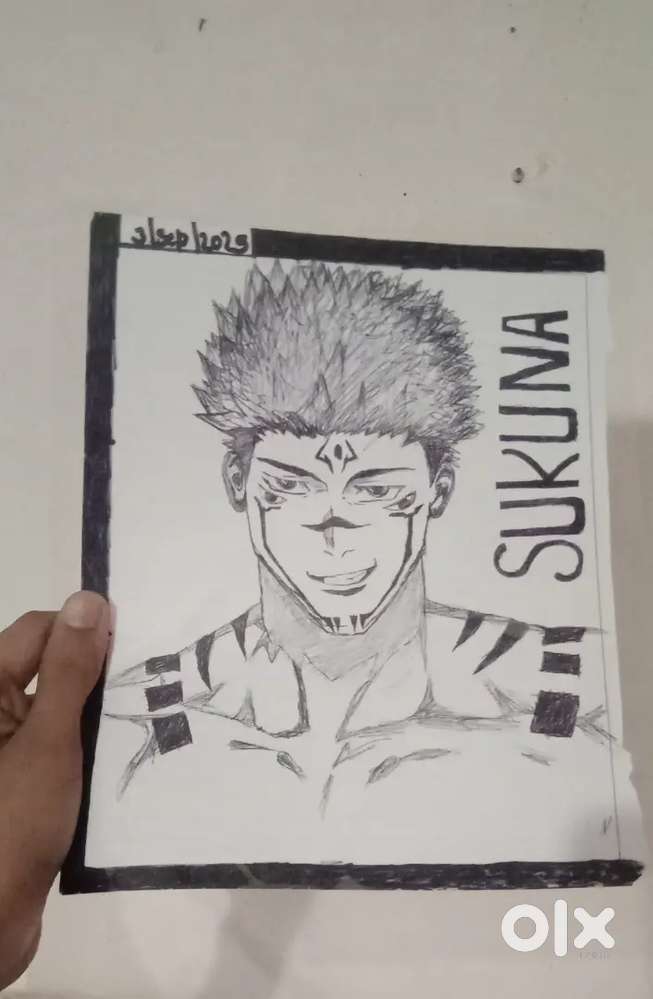 Sukuna Pen sketch