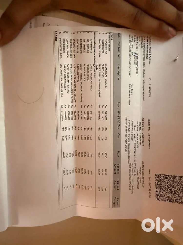Swift Vxi 1.2 In Showroom Condition