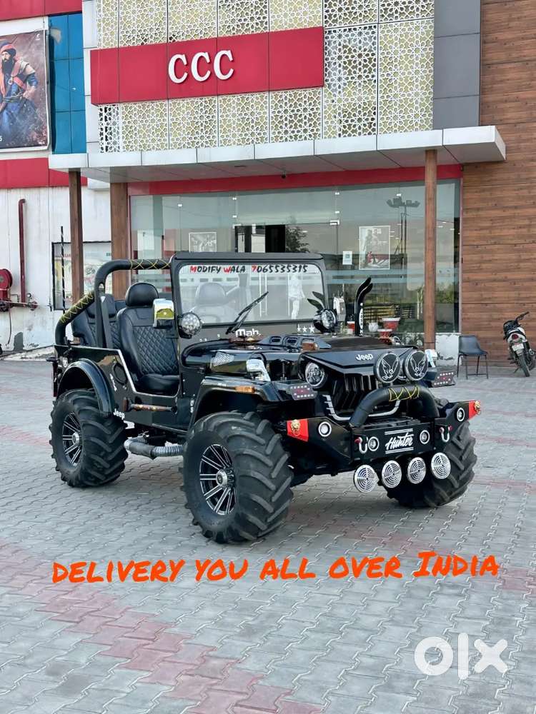 Modified Open Jeep Mahindra Thar Convertible Punjab Jeep Modified