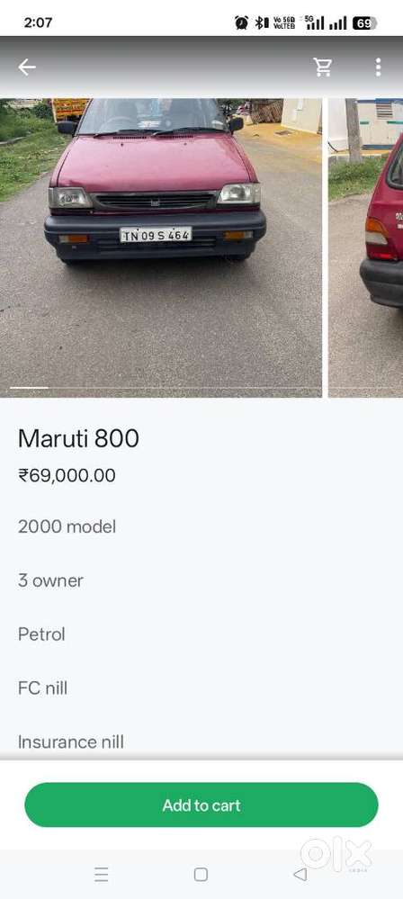 Maruti Suzuki 800 Ac, 2000