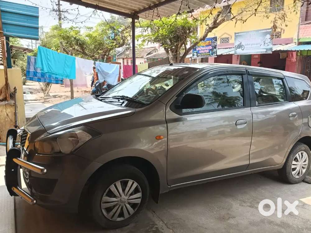 Datsun Go Plus 7seater, Silver Grey Color, Single Owner.