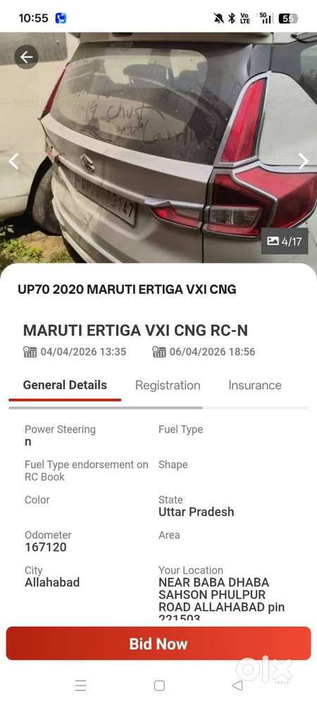 Maruti Suzuki Ertiga 2021 Cng & Hybrids Well Maintained