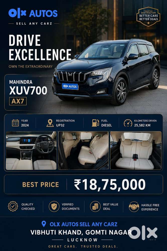 Mahindra Xuv700 2.2 Ax 7 Diesel Mt Str, 2024, Diesel