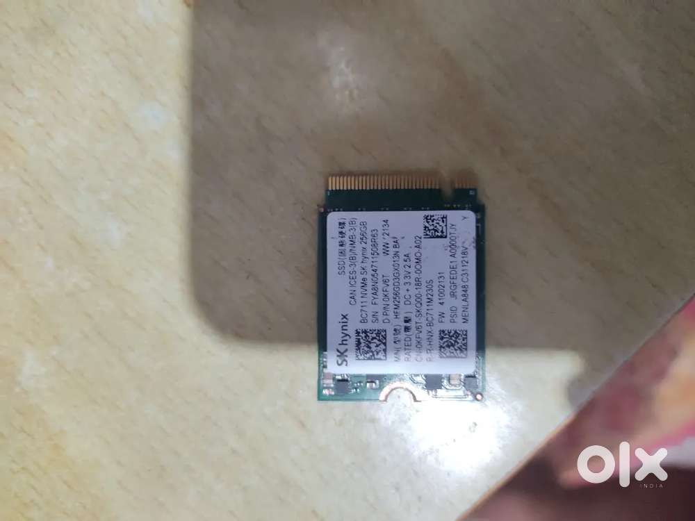 256GB M2 SSD