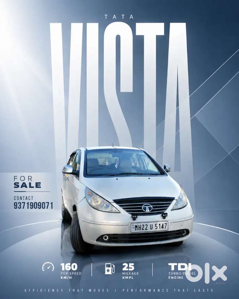 Tata Vista Ls Tdi With All Power Windows And  Front Tyer Button
