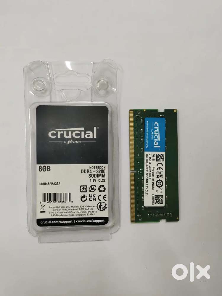 Crucial 8gb 8gb Ram Chip For Pc Crucial 8gb 8gb Ddr4 Sodimm