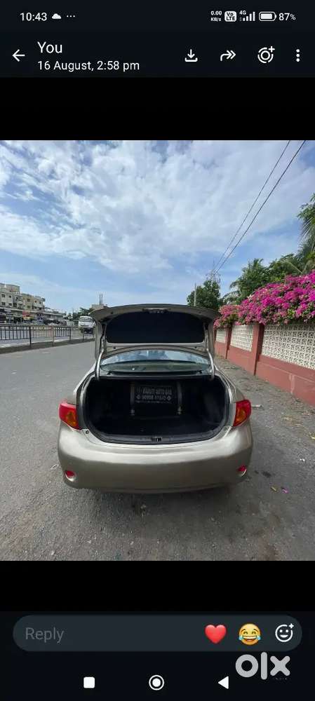 Toyota Corolla Altis 2010 Car