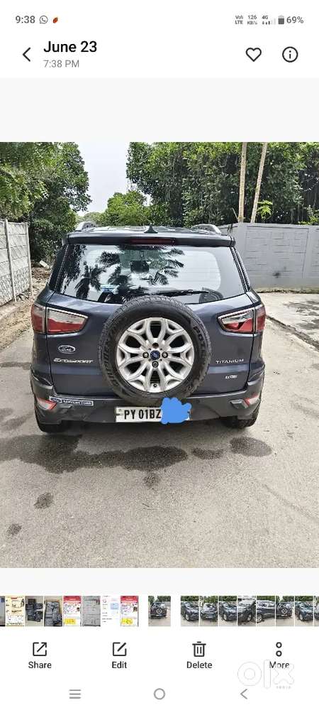 Ford Ecosport 2012 Diesel Good Condition