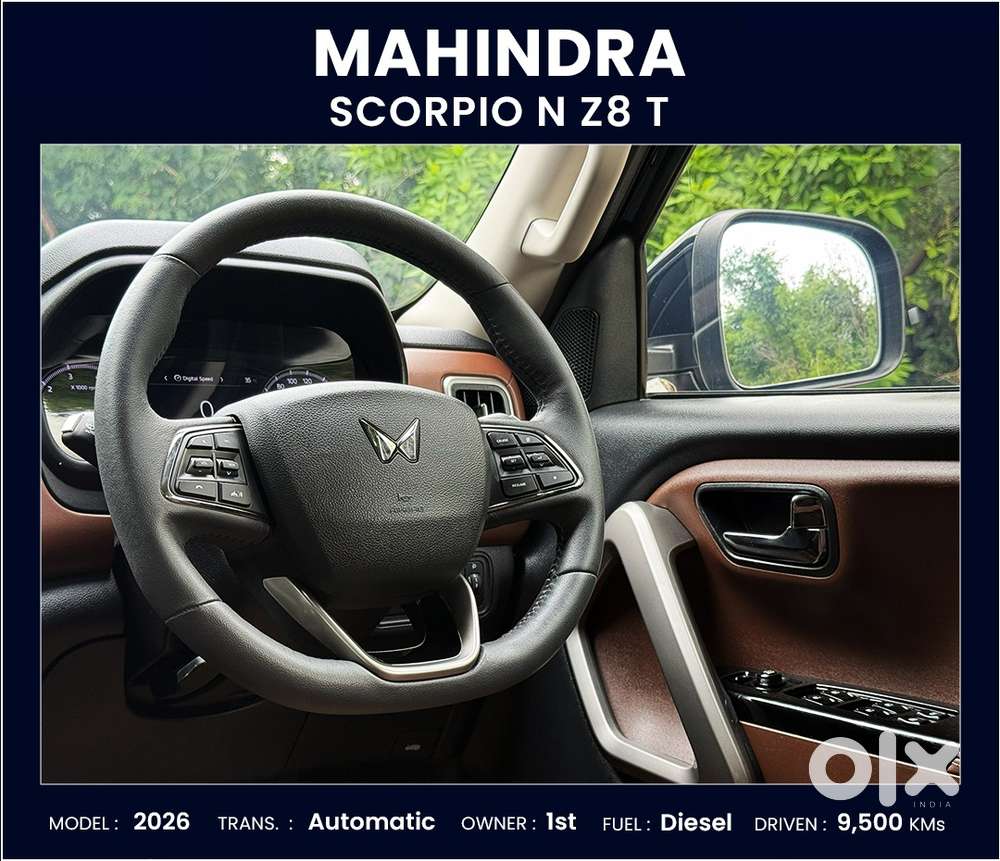 Mahindra Scorpio N Z8 L Diesel At 4wd 7 Str, 2026, Diesel
