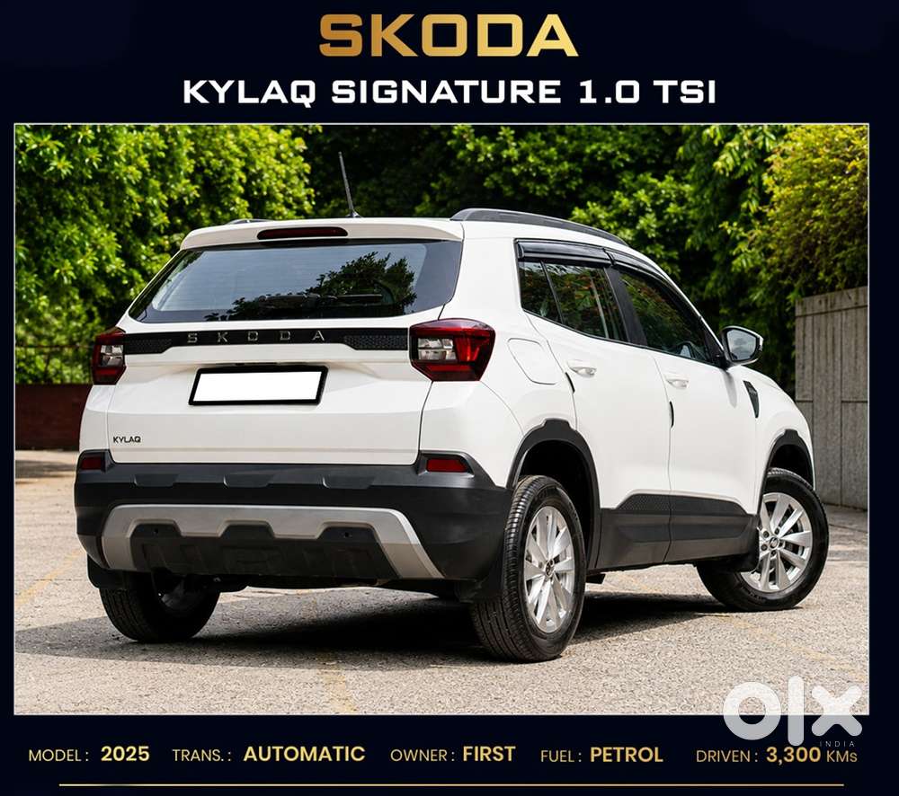 Skoda Kylaq Signature At, 2025, Petrol
