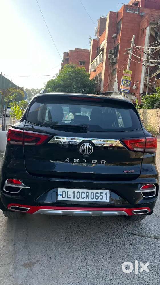 Mg Astor 2022 Petrol, Starry Black, Well Maintained