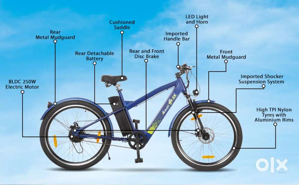 Autonix go store 3x electric cycle