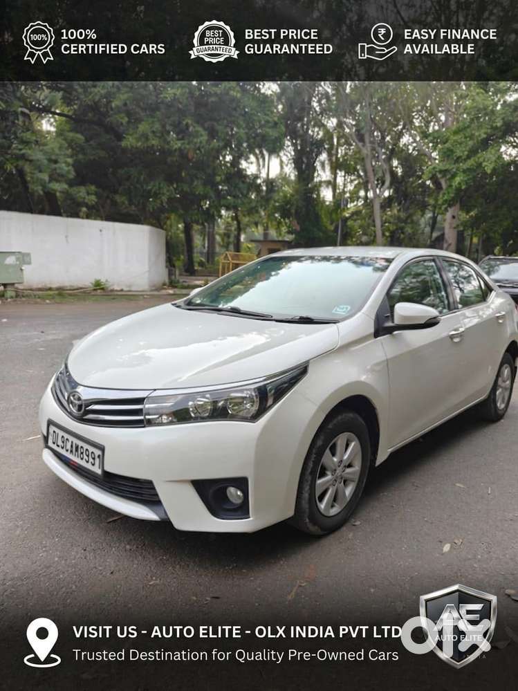 Toyota Corolla Altis G At, 2017, Petrol