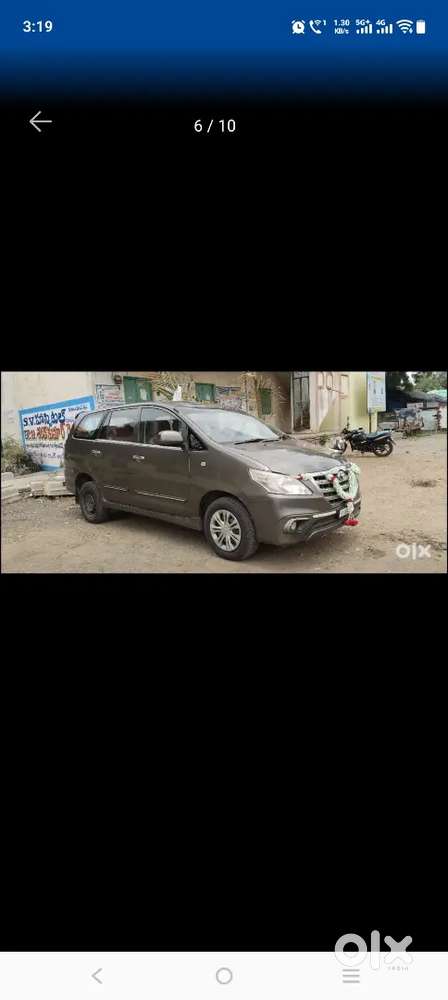 Toyota Innova 2012 Diesel Manual 340 Km