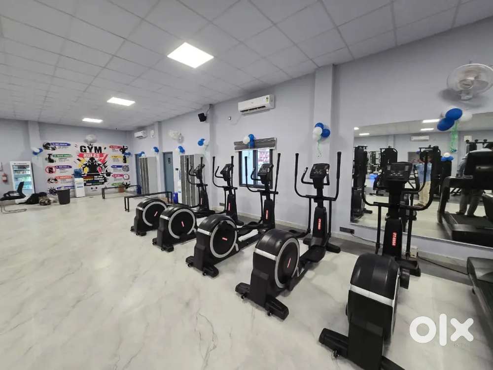 Commercial gym setup