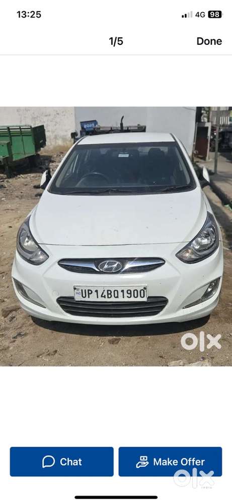 Hyundai Fluidic Verna 2012 Diesel Good Condition