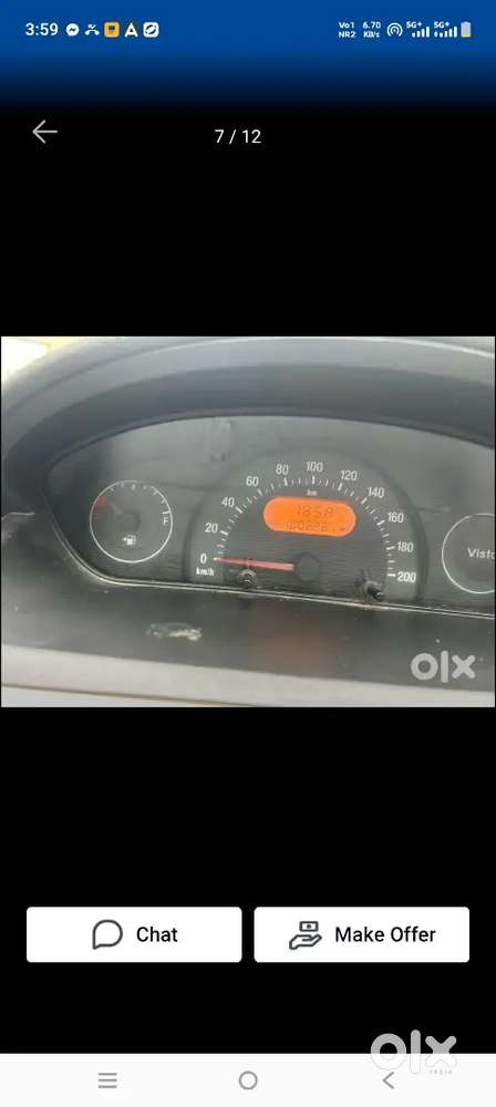 Tata Indica Vista 2016 Ls 2nd Owner
